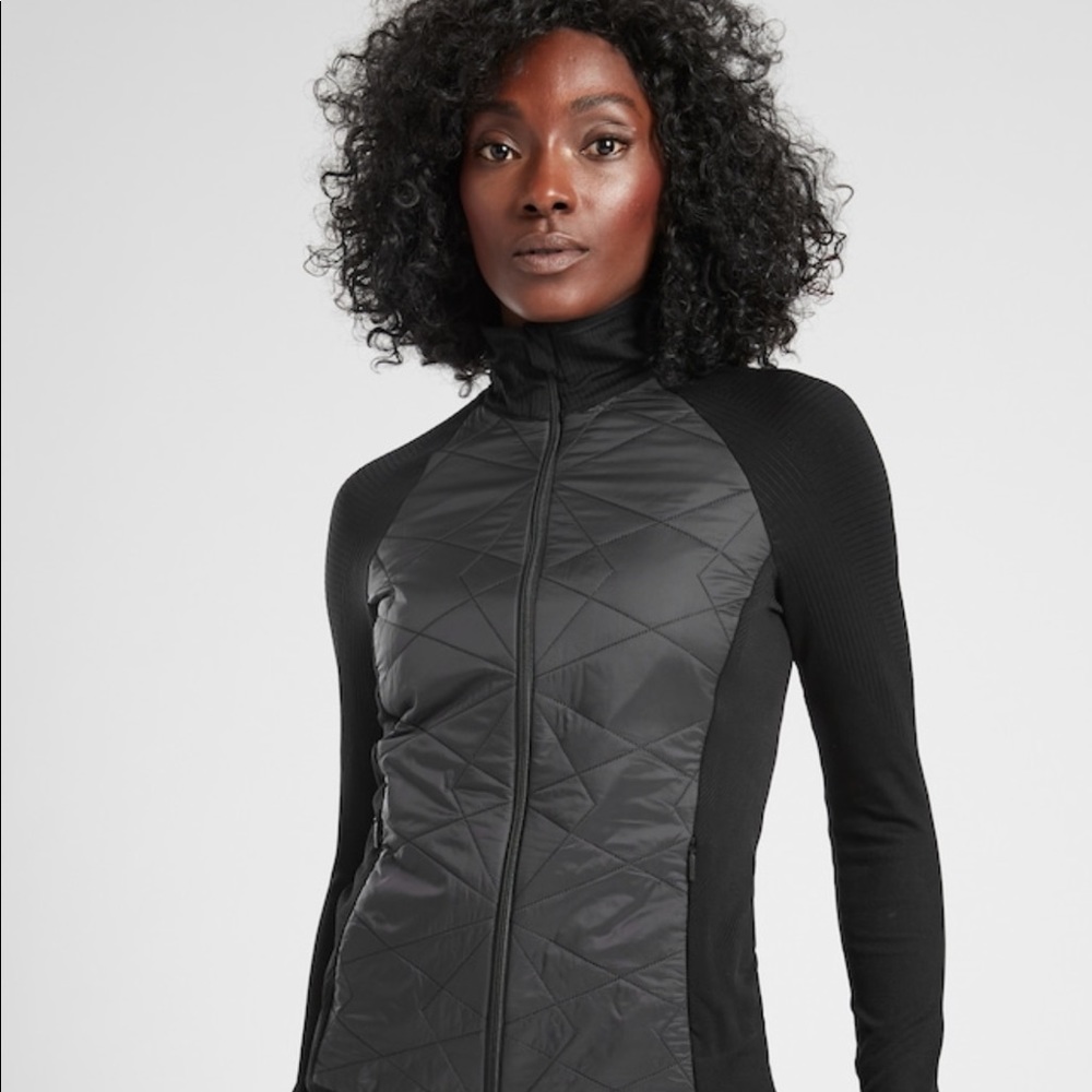 Athleta Primaloft Jacket NWT Black XS